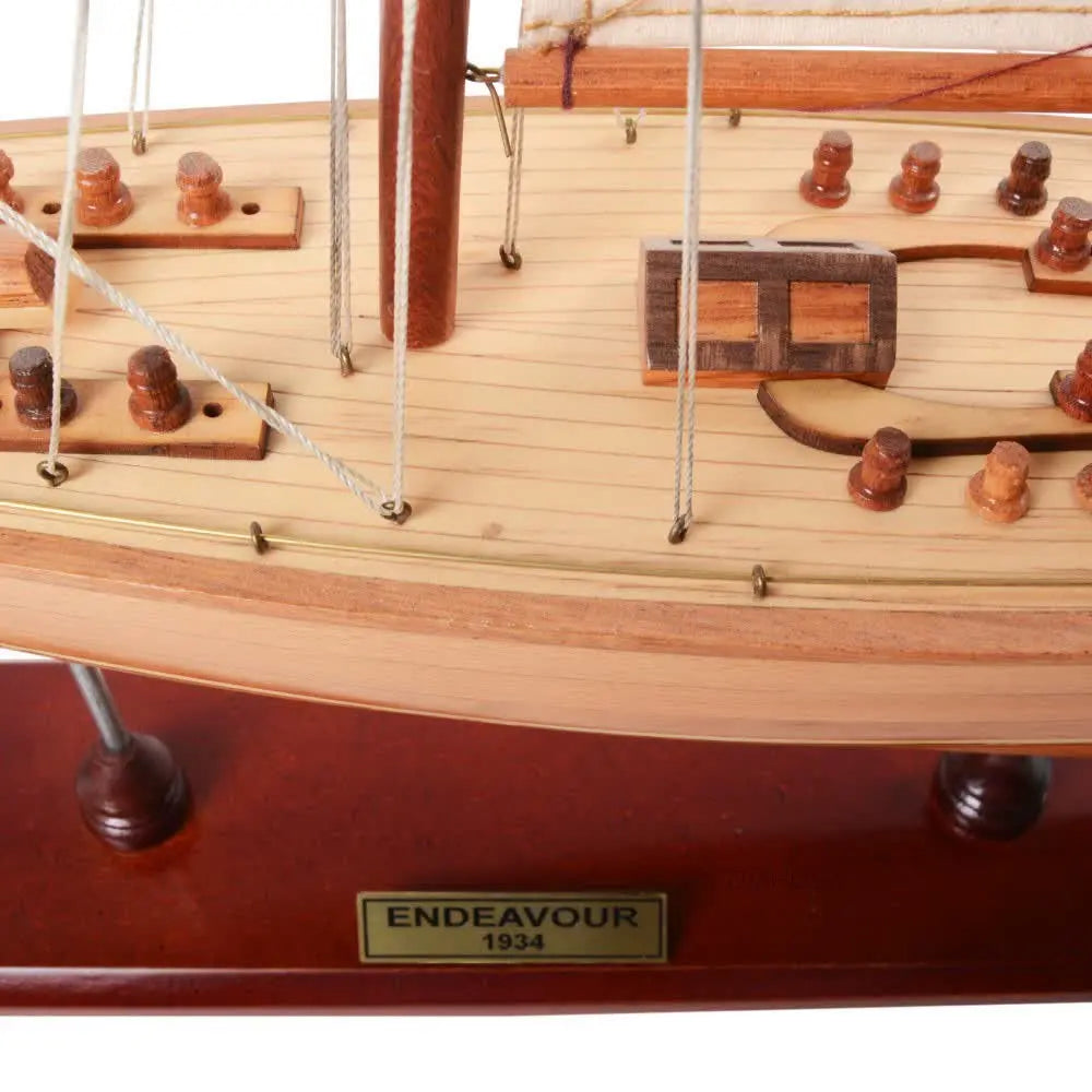 Endeavour Small Sailboat Model
