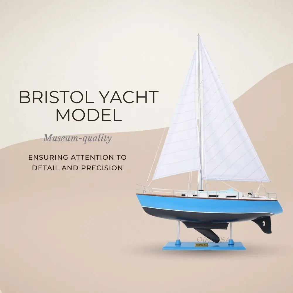 Bristol Yacht Sailboat Model