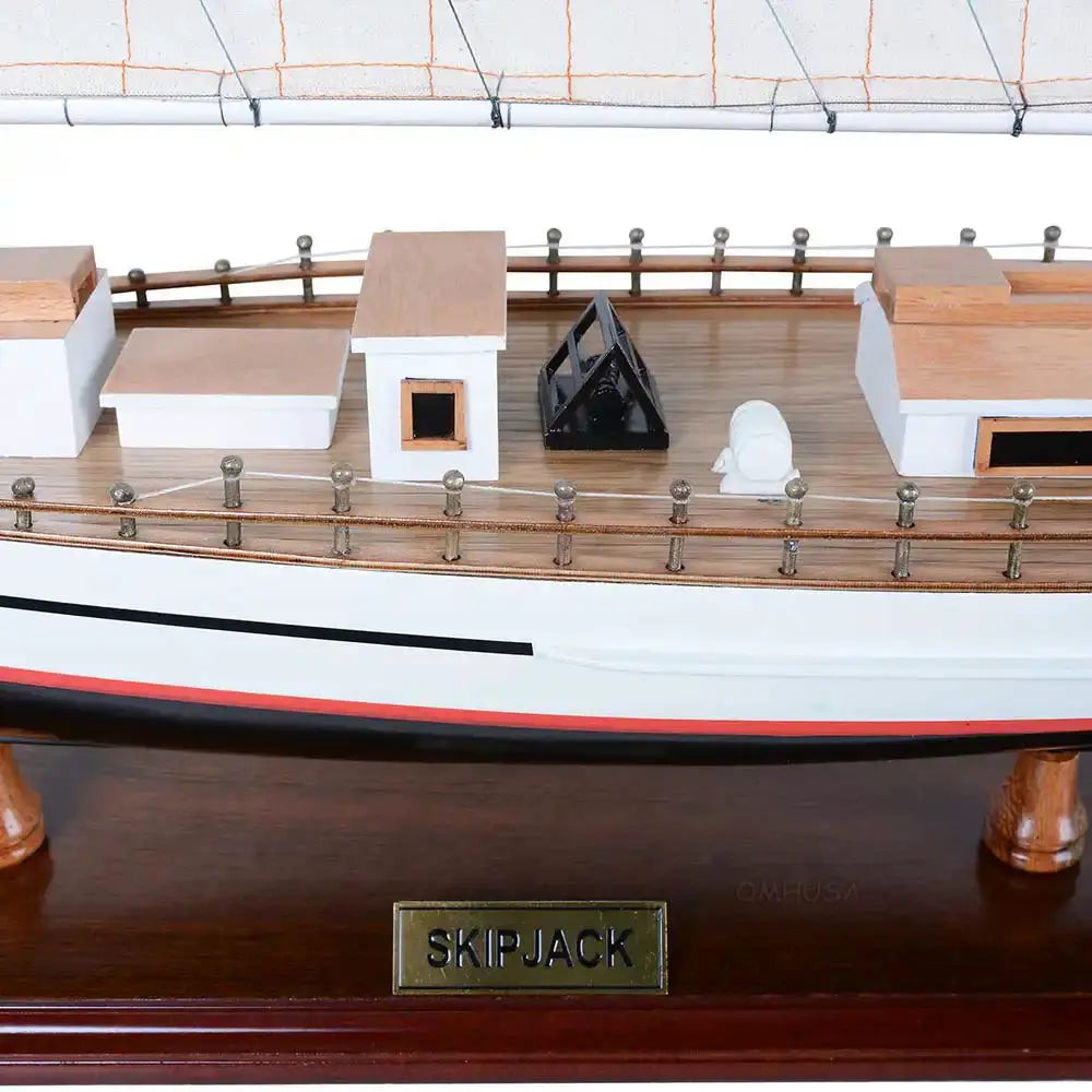 Model Skipjack Fishing Vessel on the Chesapeake Bay