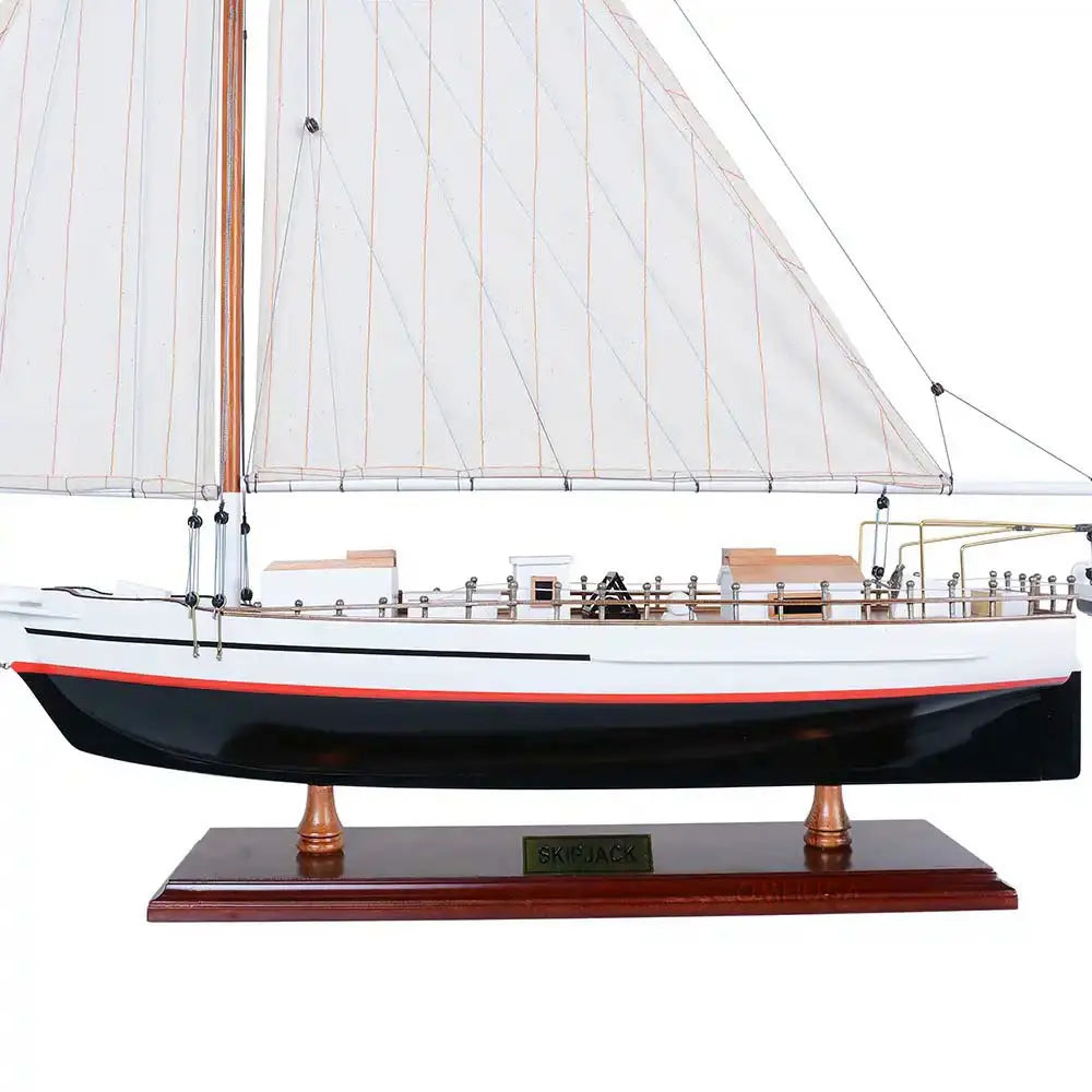 Model Skipjack Fishing Vessel on the Chesapeake Bay