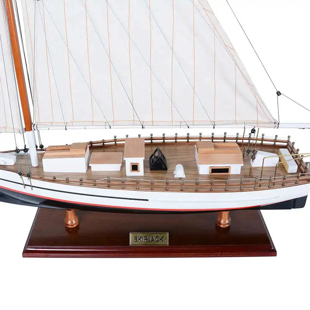 Model Skipjack Fishing Vessel on the Chesapeake Bay