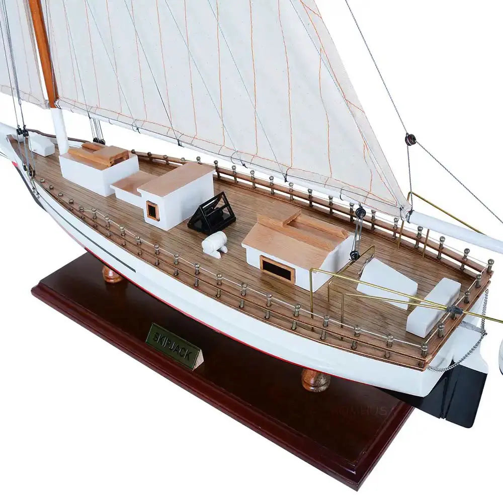 Model Skipjack Fishing Vessel on the Chesapeake Bay