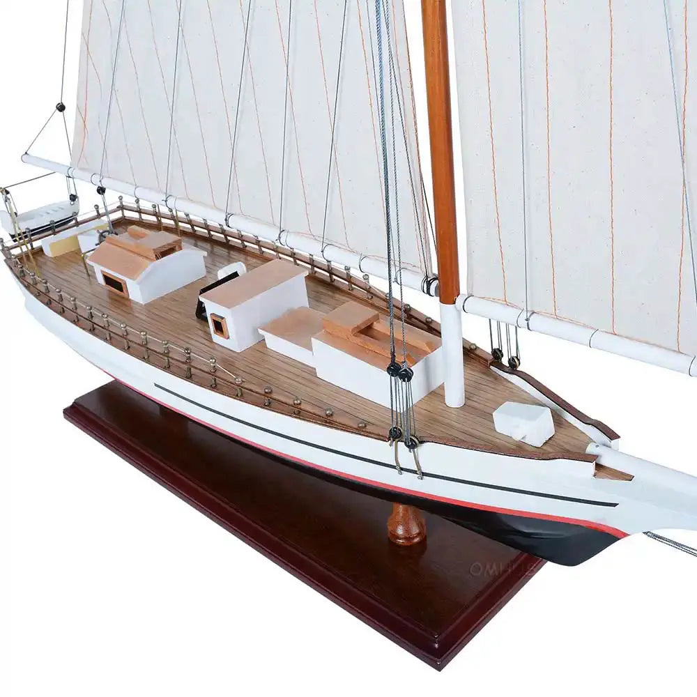 Model Skipjack Fishing Vessel on the Chesapeake Bay