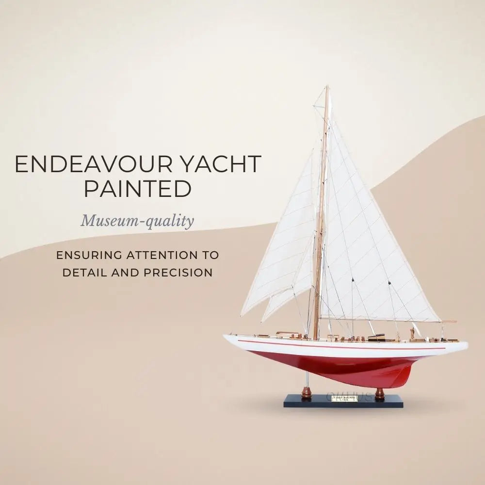 Endeavour Model Sailing Yacht