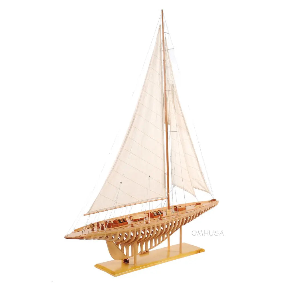 Shamrock Open Hull Model Sailboat