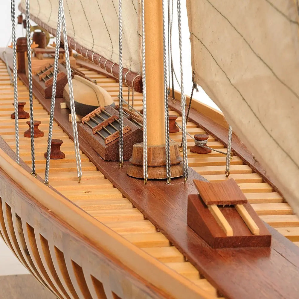 Shamrock Open Hull Model Sailboat
