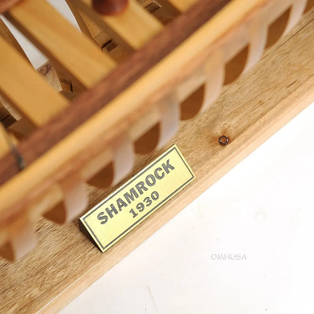 Shamrock Open Hull Model Sailboat