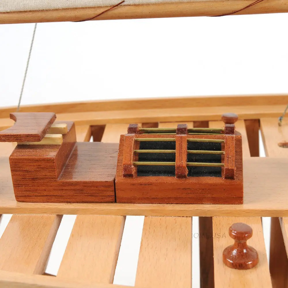 Shamrock Open Hull Model Sailboat