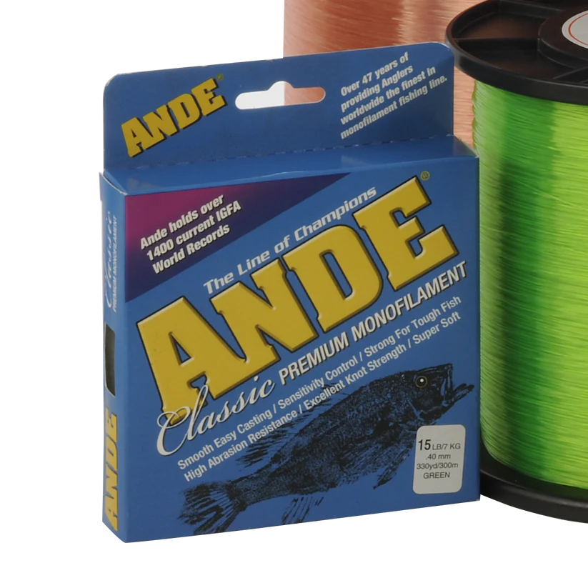 ANDE Back Country Moss Green Filler Spool 330 Yards 4lb-20lb Test