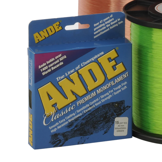 ANDE Back Country Moss Green Filler Spool 330 Yards 4lb-20lb Test
