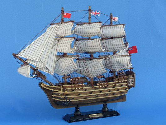 HMS Victory Tall Model Ship 14"