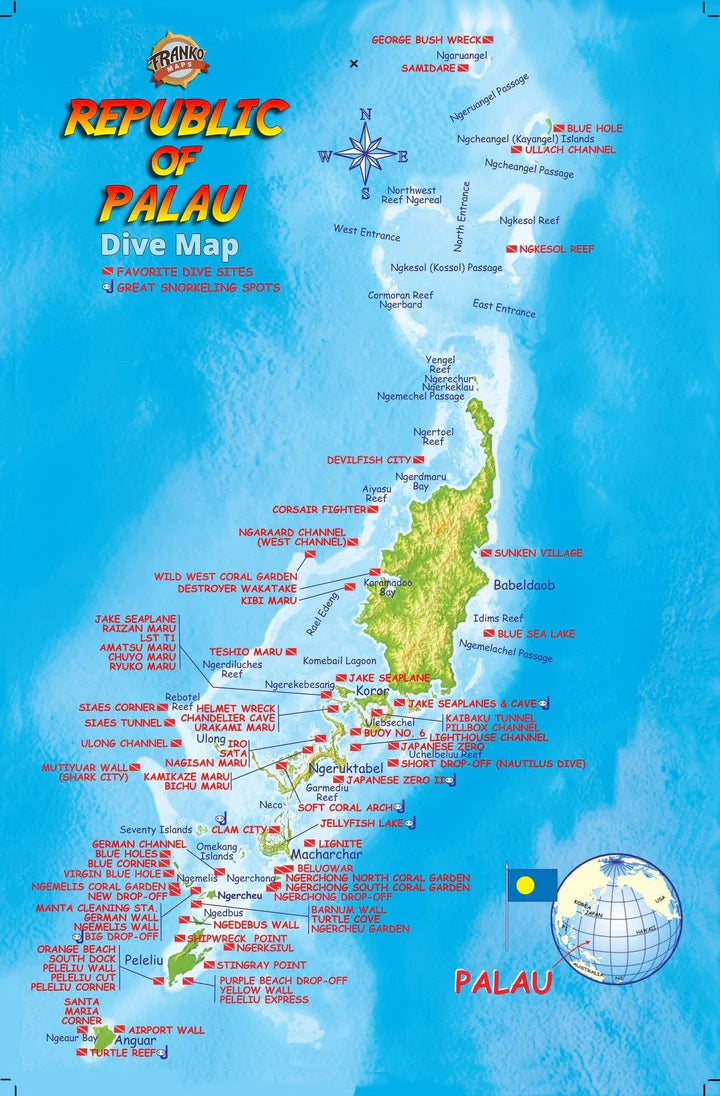 PALAU FISH CARD