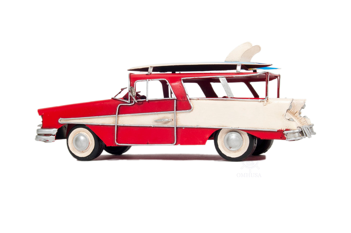 Model 1957 Ford Country Squire Station Wagon Red
