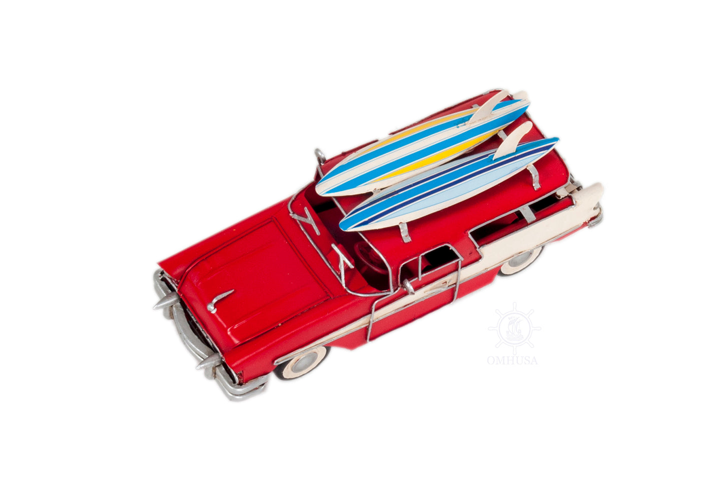 Model 1957 Ford Country Squire Station Wagon Red