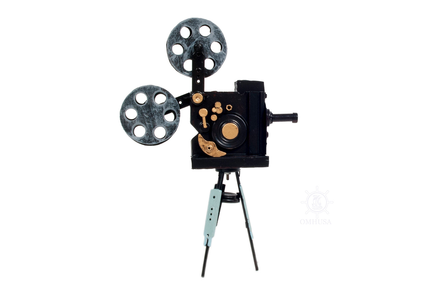 Vintage Movie Projector Metal Handmade Model