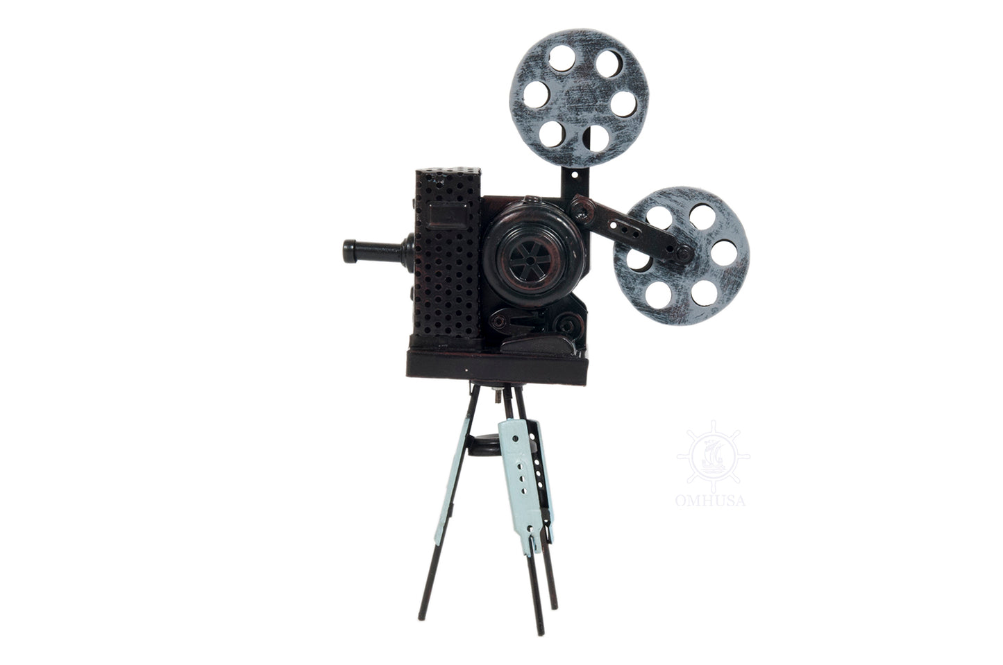 Vintage Movie Projector Metal Handmade Model