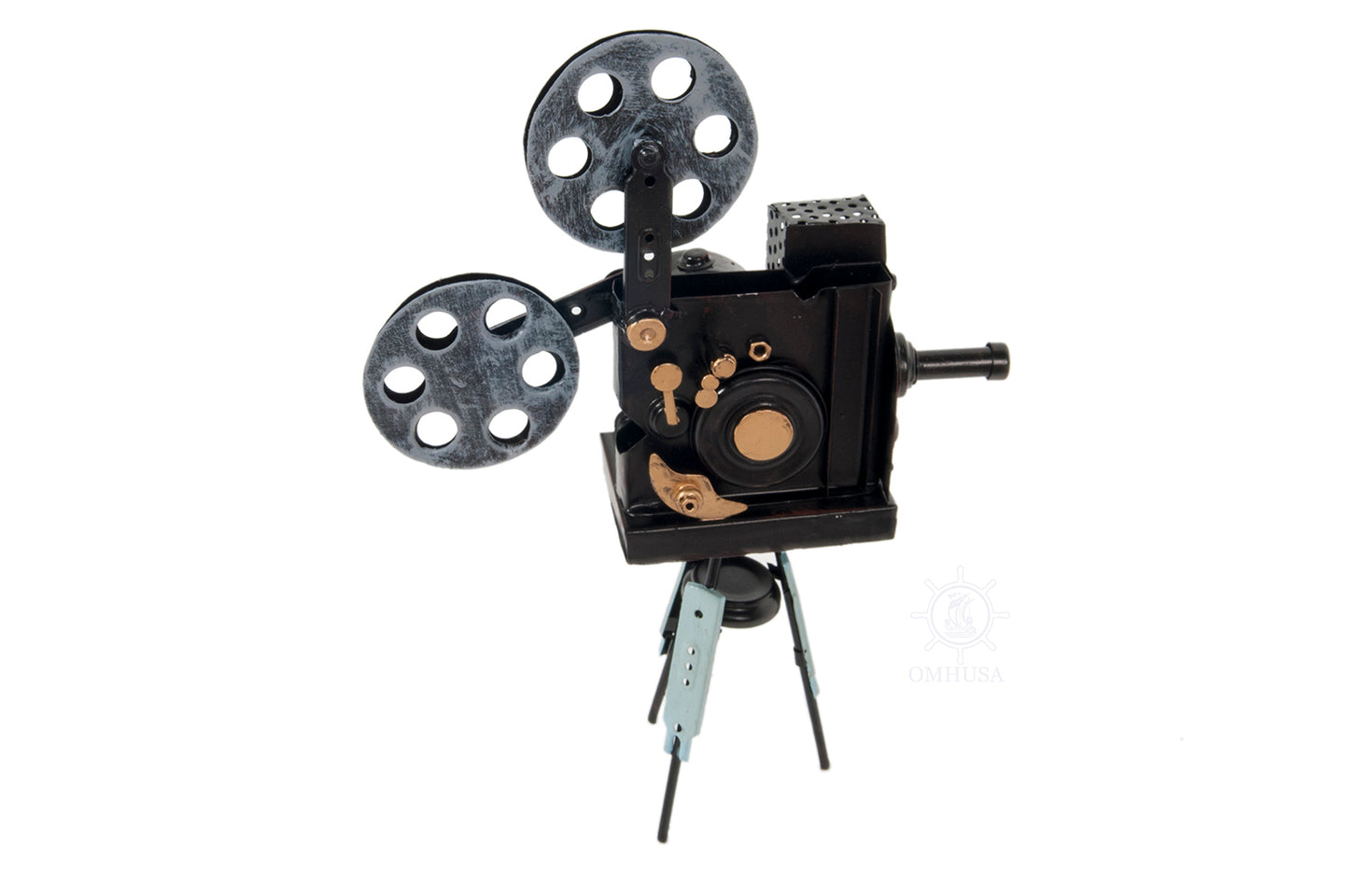 Vintage Movie Projector Metal Handmade Model