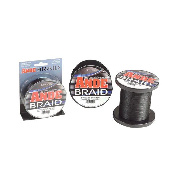 ANDE Graphite Braid 650-3250 Yards 100lb Test