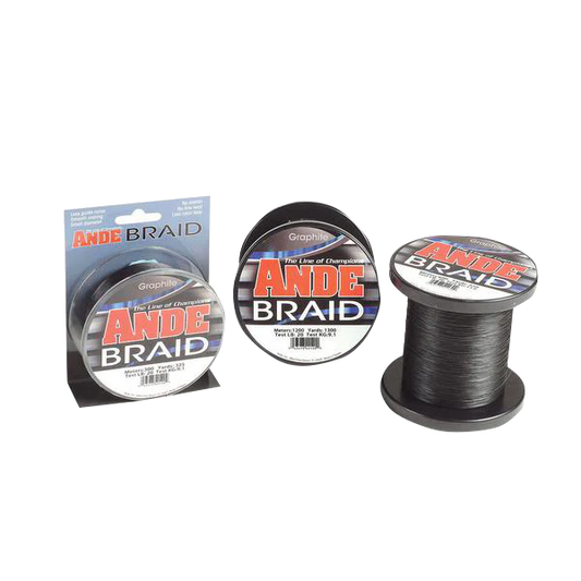 ANDE Graphite Braid 650-2166 Yards 150lb Test