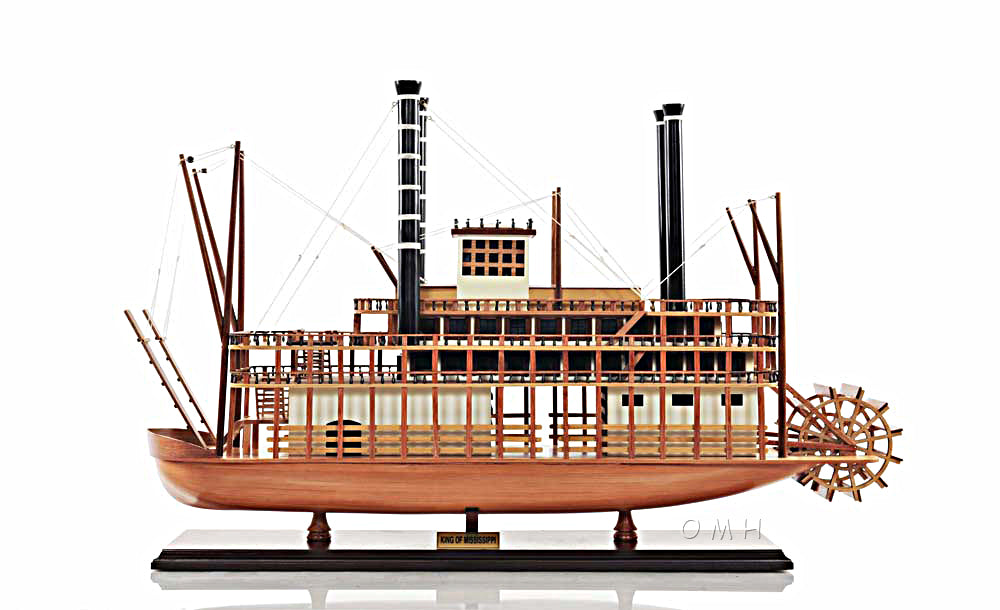 King Mississippi Steam Ship Model