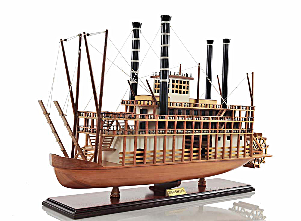 King Mississippi Steam Ship Model