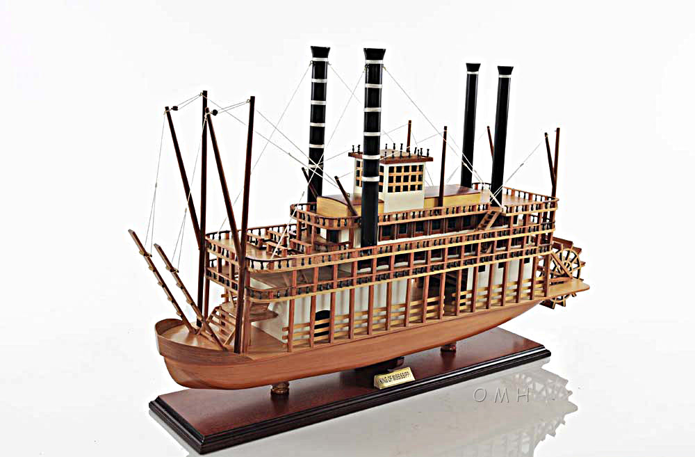 King Mississippi Steam Ship Model