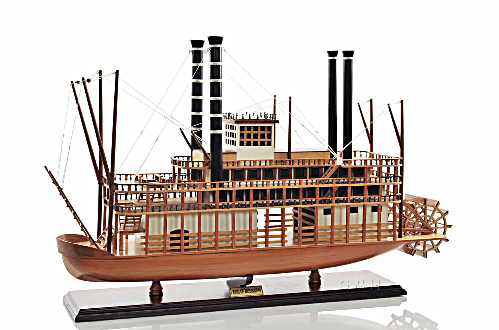 King Mississippi Steam Ship Model