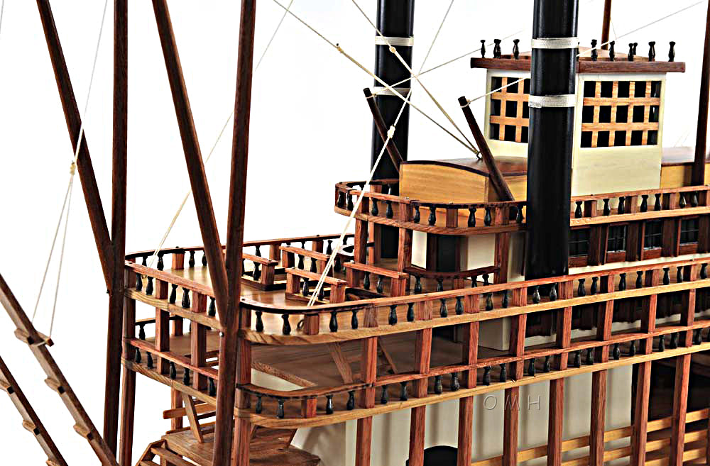 King Mississippi Steam Ship Model