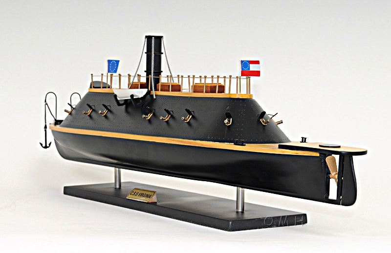 CSS Virginia with Display Case