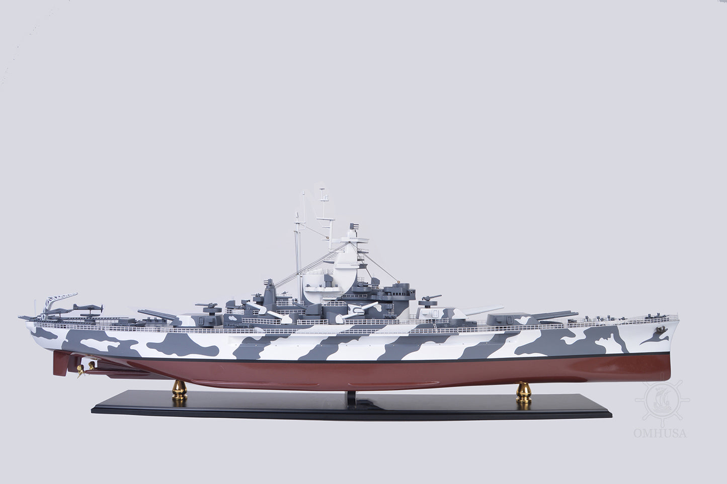 USS Alabama BB-60 Model Military Ship