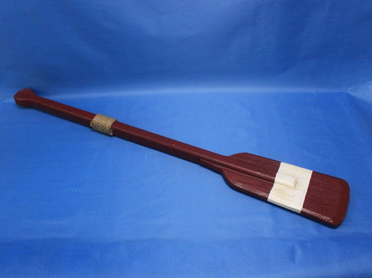 Wooden Chadwick Decorative Squared Rowing Boat Oar w/ Hooks 36"