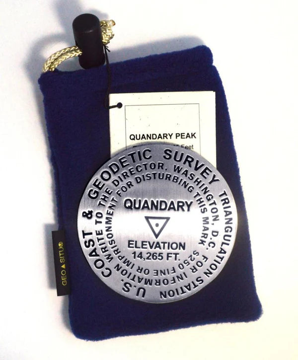Quandary Peak, Colorado Paperweight