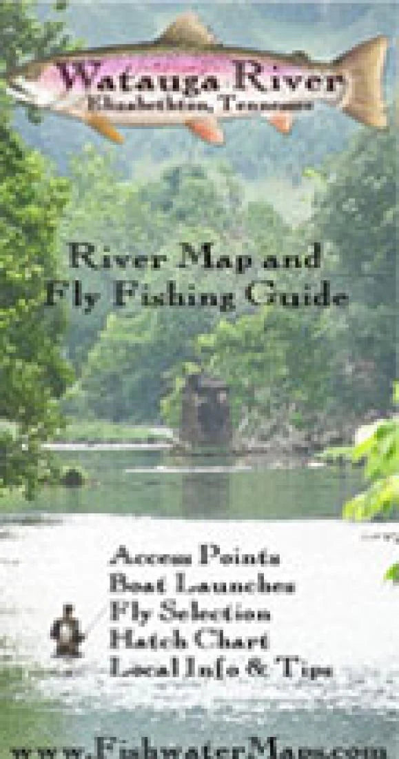 Watauga River TN River Map and Fly Fishing Guide