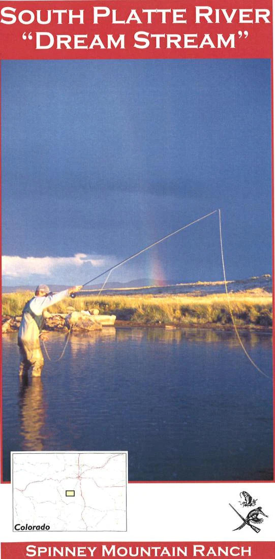 South Platte River "Dream Stream" Fishing Map