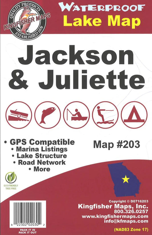 Jackson/Juliette Fishing Map-203