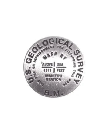 Manitou Station (Pike's Peak), Colorado lapel pin