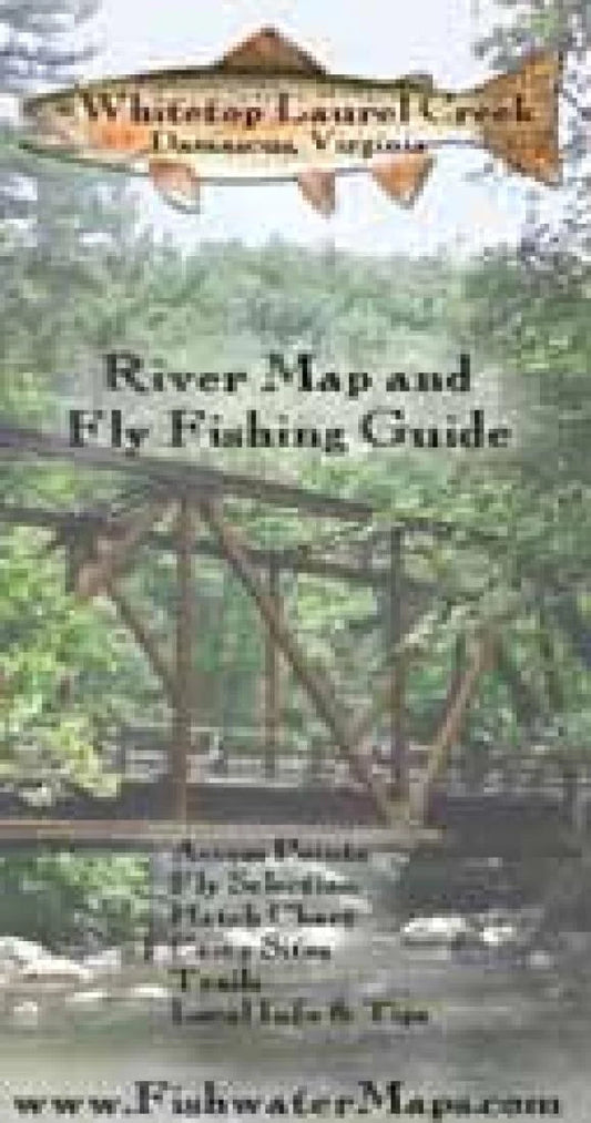 Whitetop Laurel Creek VA River Map and Fishing Guide
