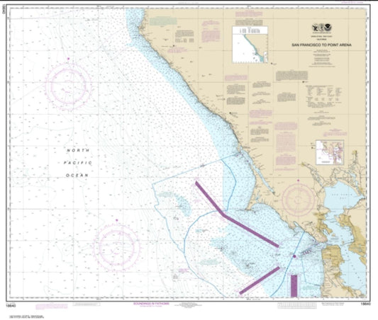 San Francisco to Point Arena (18640-26) by NOAA
