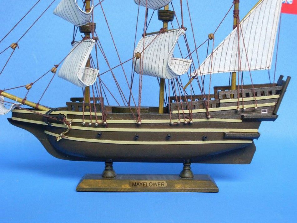 Mayflower Tall Model Ship 14"