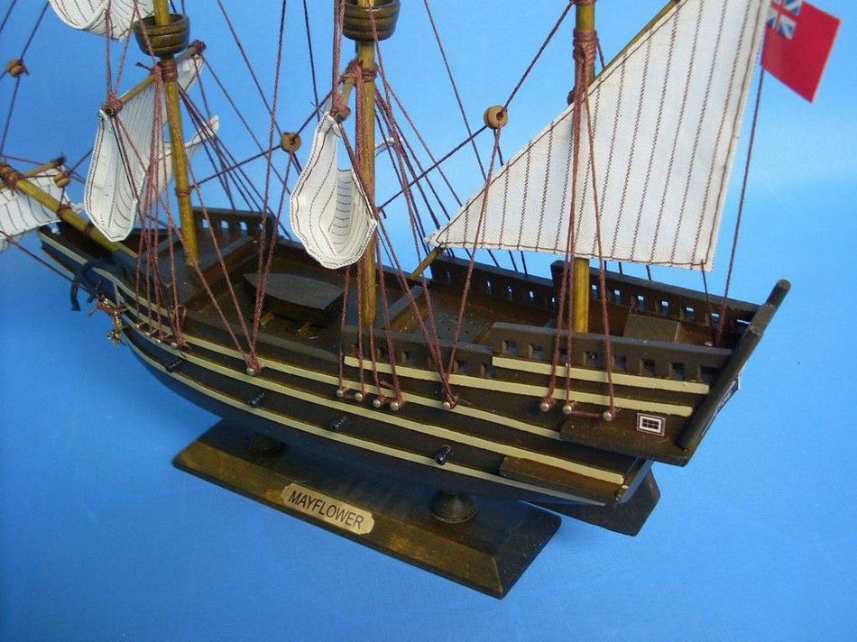 Mayflower Tall Model Ship 14"