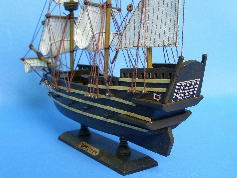 Mayflower Tall Model Ship 14"