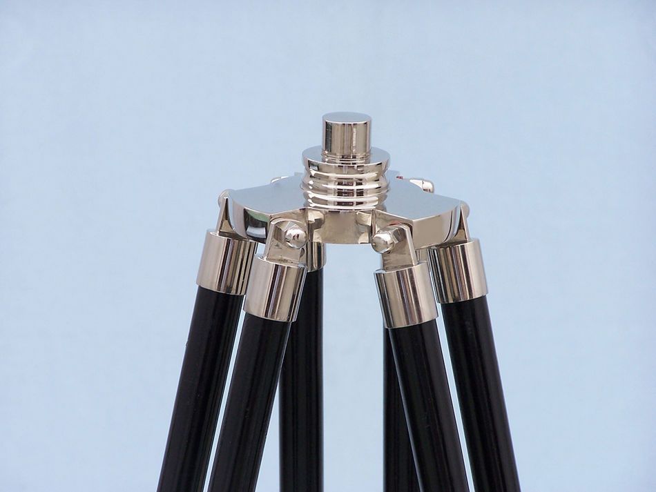 Floor Standing Chrome Galileo Telescope 65"