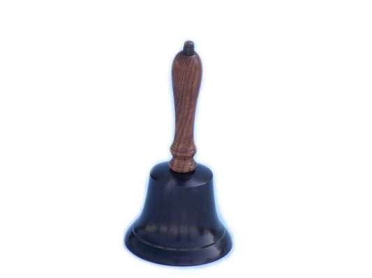 Bronze Hand Bell 9"