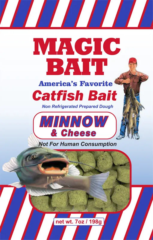 Magic Bait’s Minnow & Cheese  Catfish Bait 2 Packages