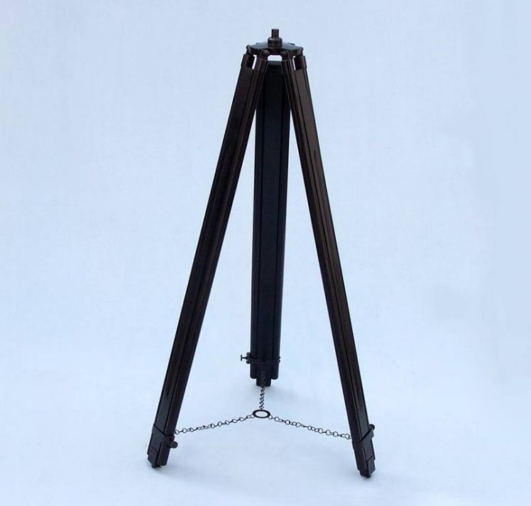 Floor Standing Oil-Rubbed Bronze-White Leather With Black Stand Griffith Astro Telescope 65"