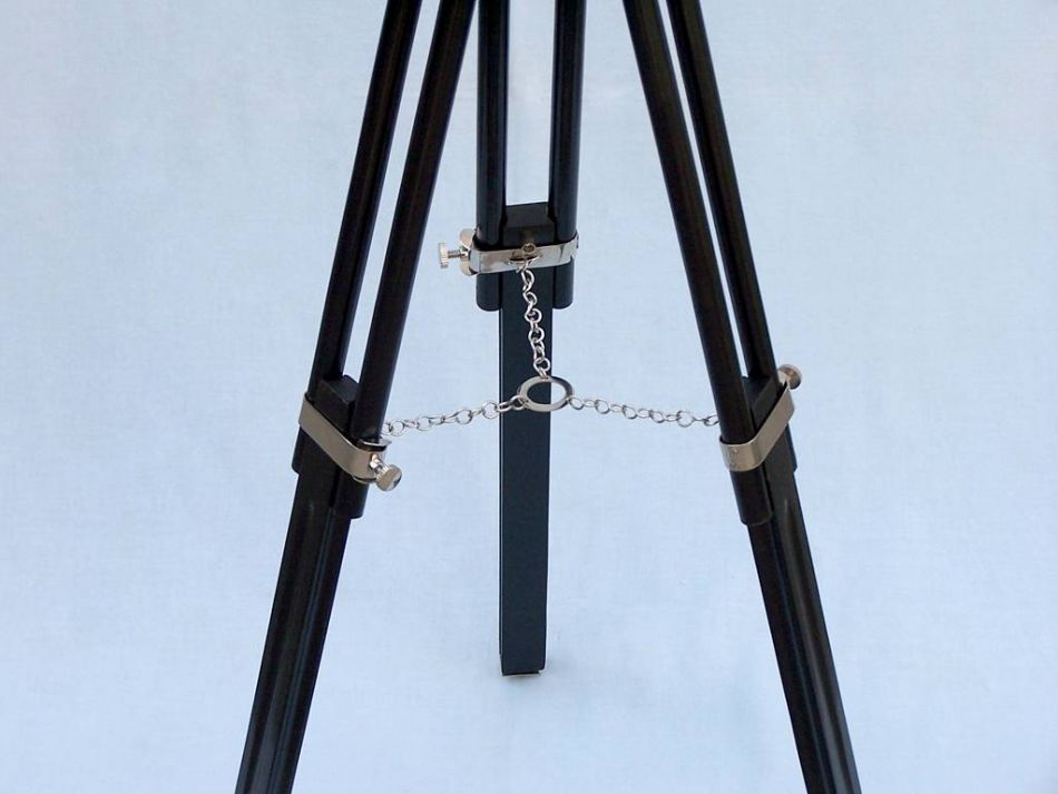 Standing Chrome Harbor Master Telescope 30"