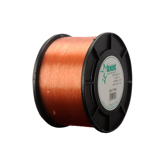 ANDE Premium Monofilament Pink 14400 Yards 30 lb Test ( Order Options )