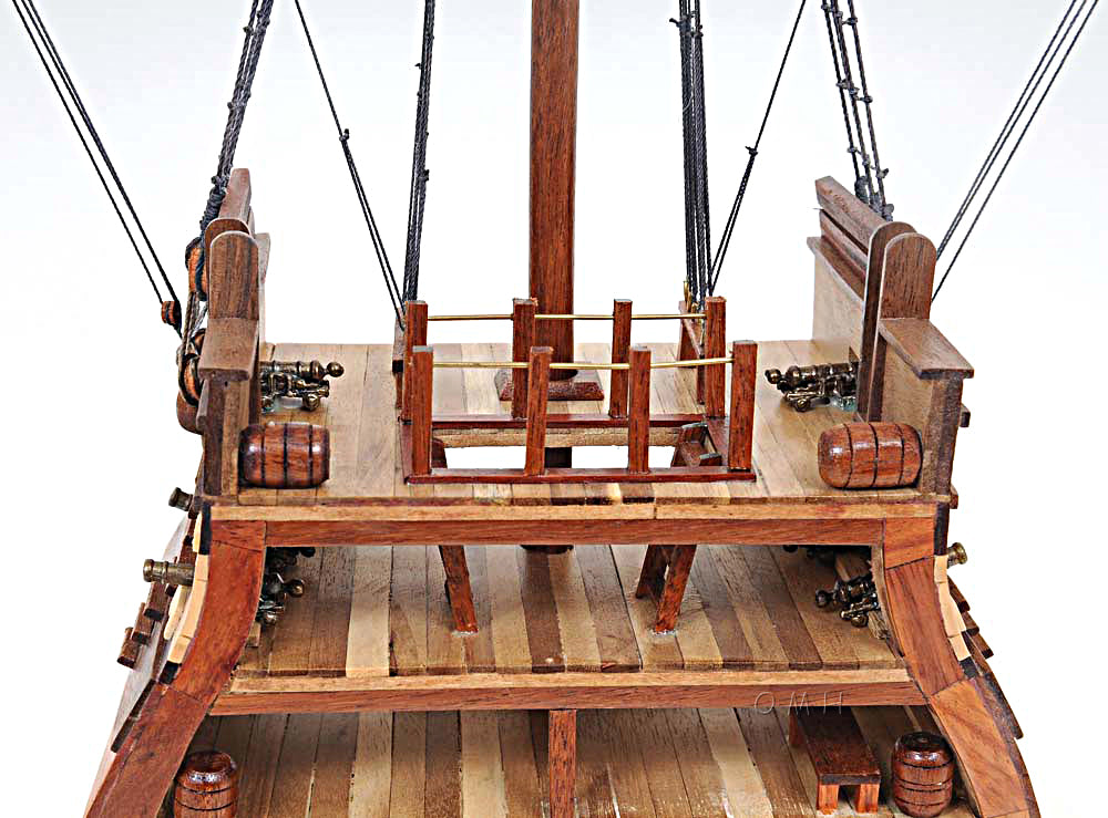 USS Constitution Model Ship Cross Section