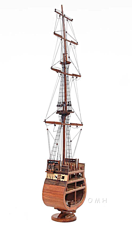 USS Constitution Model Ship Cross Section