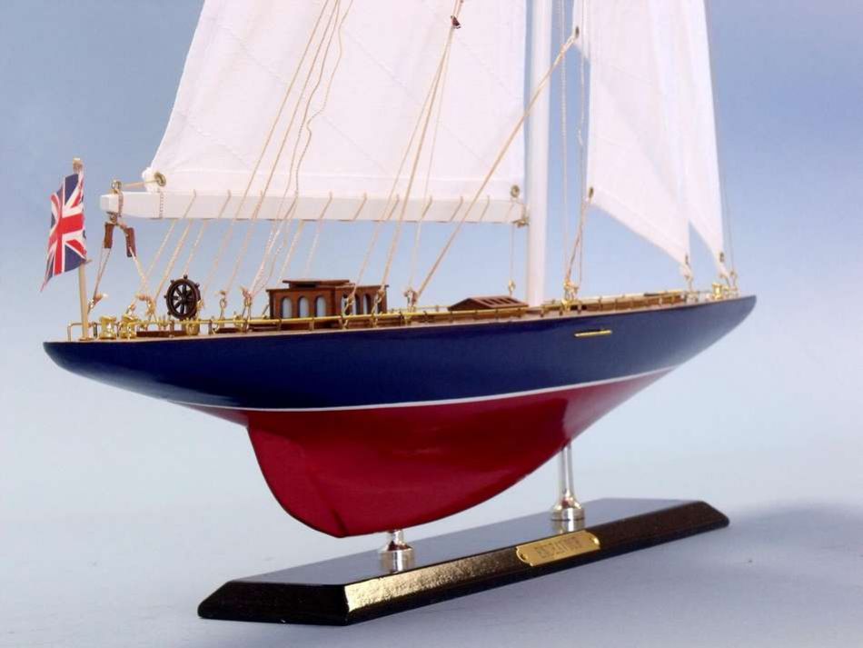 Wooden Endeavour Limited Model Sailboat Decoration 27"